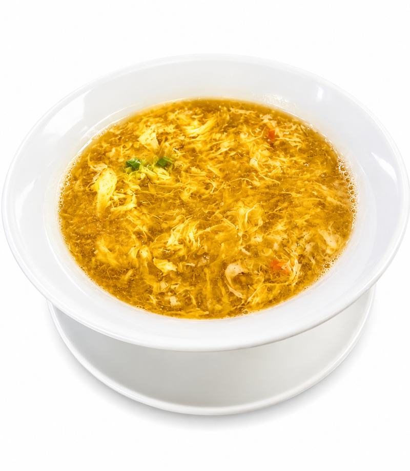 Thai egg drop soup with scallion — Thai soup Billings at Imperial Thai Restaurant